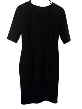 Trina Turk Black Midi Dress Size 6